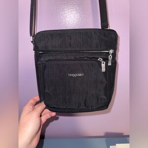 Baggallini Black Messenger Bag
